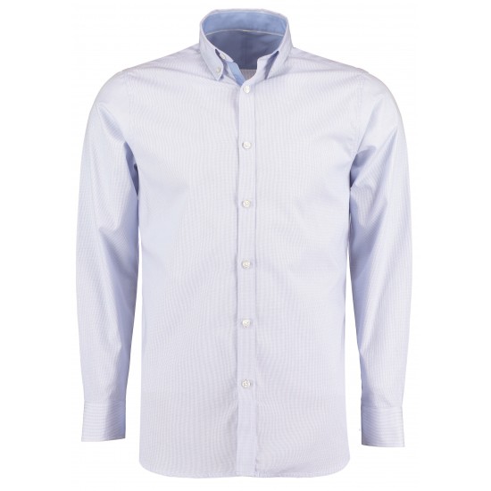 Men's Micro Check Cotton Shirt